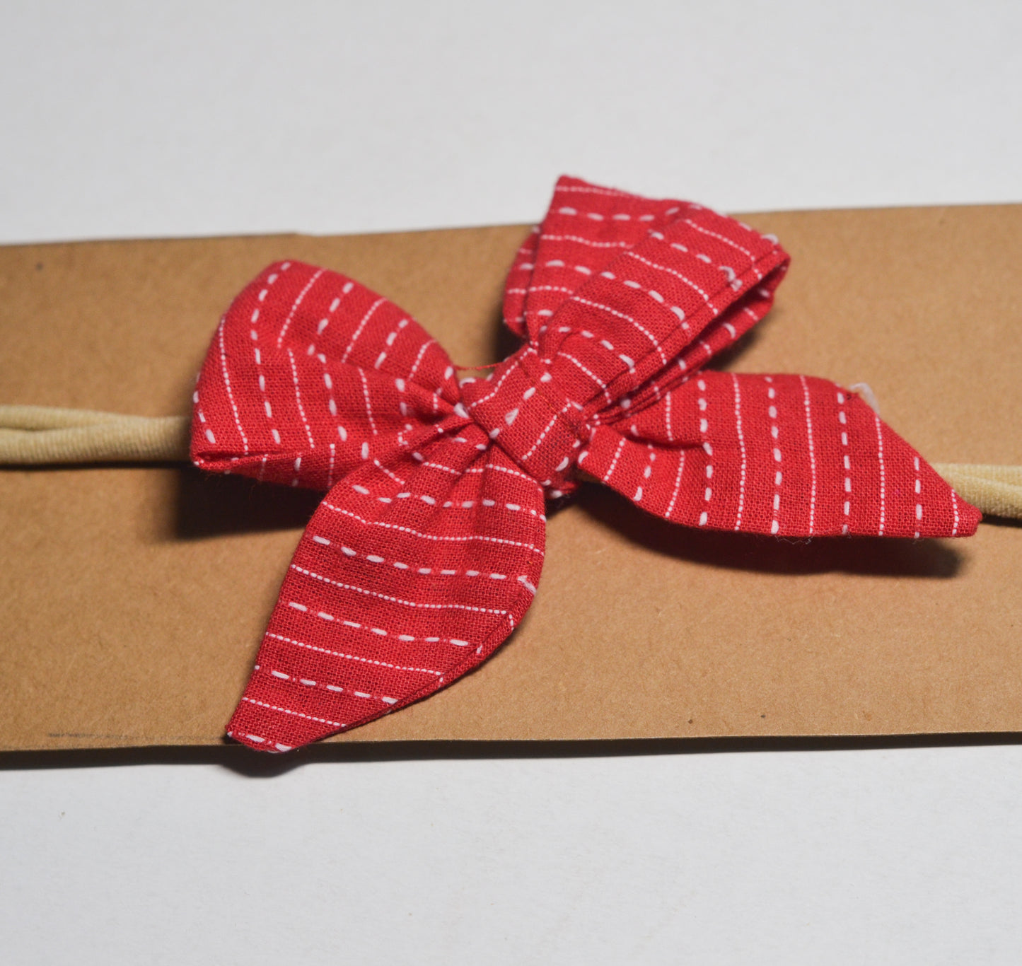 Head Band - Red Stripes